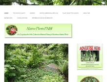 Tablet Screenshot of nativeplantspnw.com